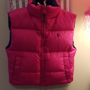 Ralph Lauren Puffer Vest Reversible